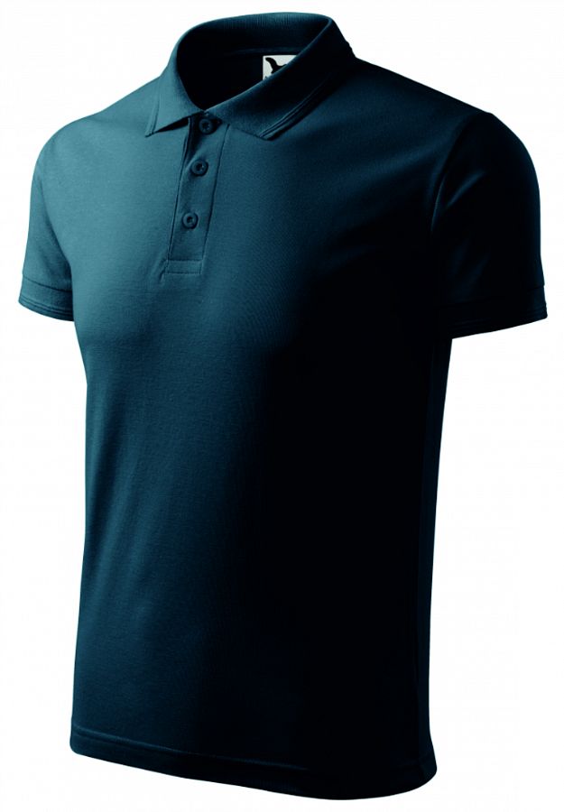 Polokošile pánská Pique 203 námořní modrá vel. XXXXL - Obrázek Polokošile pánská Pique 203 námořní modrá vel. XXXXL - Obrázek